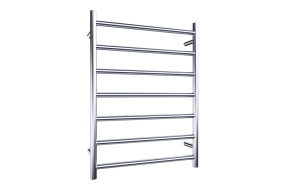 Bronze Round Ladder Towel Rail 7 Bar 800x600 Chrome