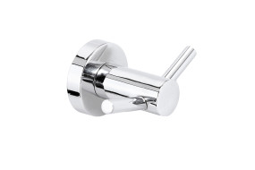 Bronze Solus Robe Hook Accessories Chrome
