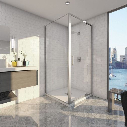 Bronze   Base Mk2 Shower Screen 1000x1000 CP   photo