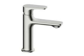Mizu Silk Basin Mixer Tap Brushed Nickel