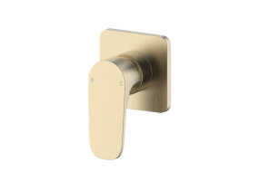 Mizu Silk Shower Mixer Tap Brushed Brass