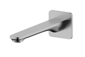 Mizu Silk Wall Basin Bath Outlet Brushed Gunmetal