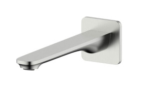Mizu Silk Wall Basin Bath Outlet Brushed Nickel