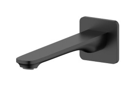 Mizu Silk Wall Basin Bath Outlet Matte Black