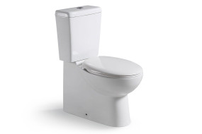 1200x900 Posh Solus Square Close Coupled Back to Wall Toilet Suite S P Trap Soft Close Quick Release Seat