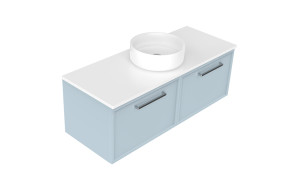 1200 Francisco Vanity Vessel basin Iceberg Barnsley