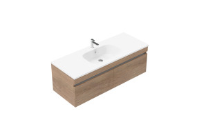 Newtech Brookfield Vanity Via PUO 1200 2 Drawer