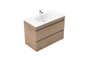 Newtech Brookfield Vanity Via PUO 900 2 Drawer