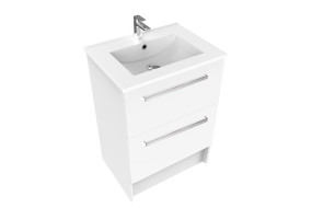 Newtech Frank Vanity Floorstanding 600 2 Drawer