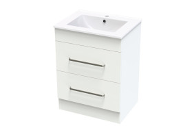 Pacific 600 Double Drawer Floor Standing